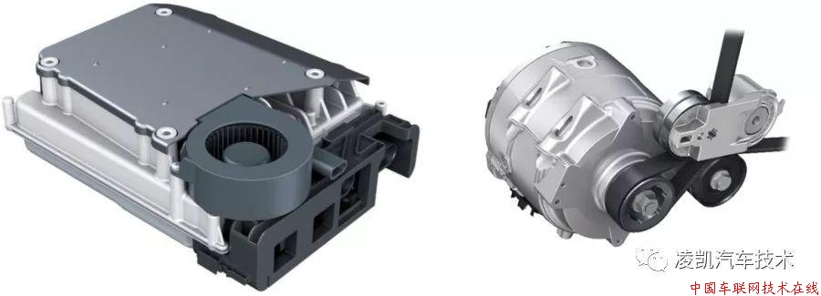 大众、奥迪48V轻度混动系统